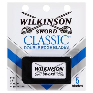 Imagem de Wilkinson Refis de lâmina de lâmina de borda dupla para homens - 5 unidades