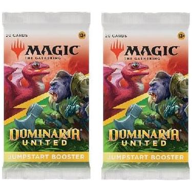 Imagem de 2 Packs MTG Jumpstart Booster Pack Lot MTG Dominaria United
