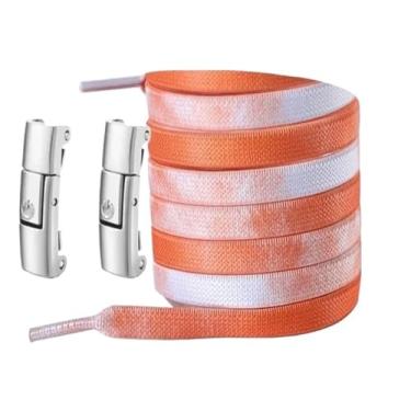 Imagem de Imprensa Bloqueio Cadarços Sem Laços Gradiente Plana Cadarços Elásticos Tênis Crianças Adulto Sem Laço Sapato Rendas Para Sapatos Acessórios(ZZ-15)