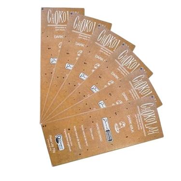 Imagem de Kit 6X: Chocolate Dark Milk 55% Cacau com Açúcar Demerara Orgânico CHoKolaH 70g