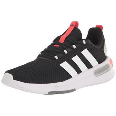Imagem de adidas Tênis masculino Racer TR23, Preto/branco/cinza, 41