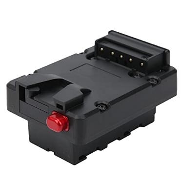 Imagem de Bateria de montagem mini V, adaptador de bateria de montagem V para NP F, conversor de placa de bateria com torneira V Lock D para luz de preenchimento de monitor