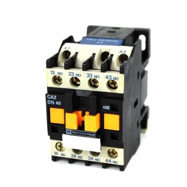 Imagem de Contator Auxiliar 110Vca 4NA Cód. CA2DN40F7 – Schneider