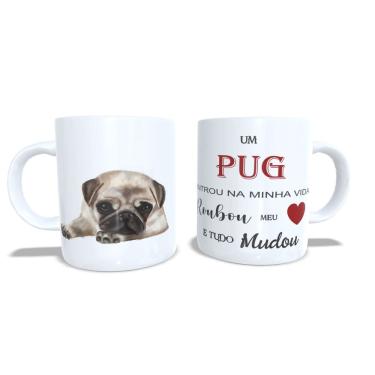 Imagem de Canecas Personalizadas Cães de Raças Pug