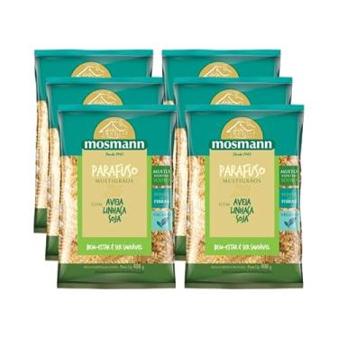 Imagem de Kit 6X: Macarrão Parafuso Multigrãos Mosmann 400g