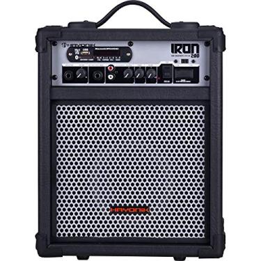 Imagem de Caixa Multiuso Hayonik Iron 200 Bluetooth 1 Porta USB, Preto