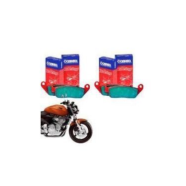 Imagem de Pastilha de freio dianteira honda hornet cb 600 2004-2007 cobreq