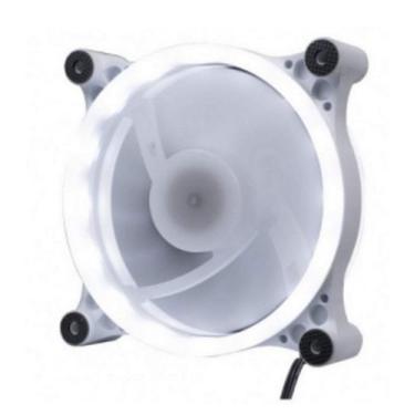 Imagem de Cooler Fan Gamer 12V 32 Leds Branco Oex  F50 Para Computador - A.R Var