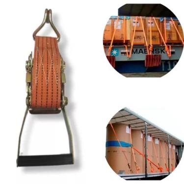 Imagem de Catraca Para Cinta Amarração Carga Caminhão Carreta Ate 5 Toneladas - 