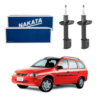 Imagem de Par Amortecedor Dianteiro Corsa Wagon 1.0 1.6 1997 A 2002 - Nakata