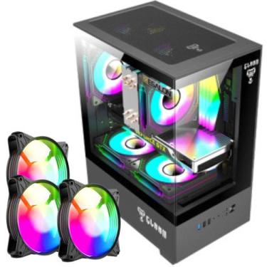 Imagem de Gabinete Gamer Megalon Suporta Até 5 Fans Cooler de Cpu e Placa-Mãe  A