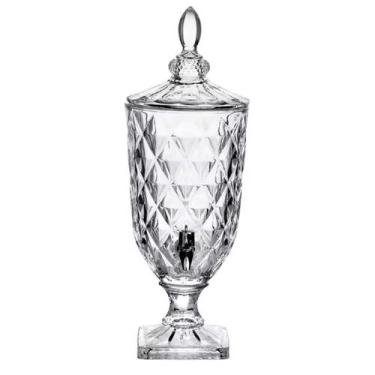 Imagem de Suqueira De Vidro Diamond Cristal 5L Alto-Relevo - Tesla Store