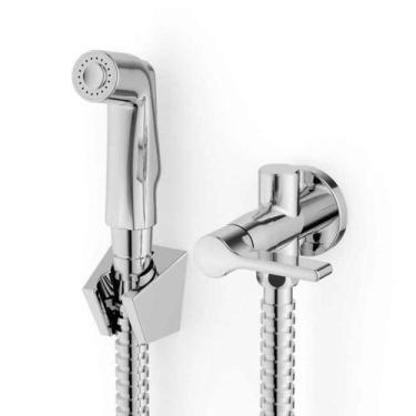 Imagem de Ducha higiênica com derivação lix cromado Celite - CELITE METAIS