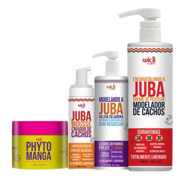 Imagem de Kit Juba Widi Encaracolando Geleia Mousse Máscara PhytoManga - Widi Ca
