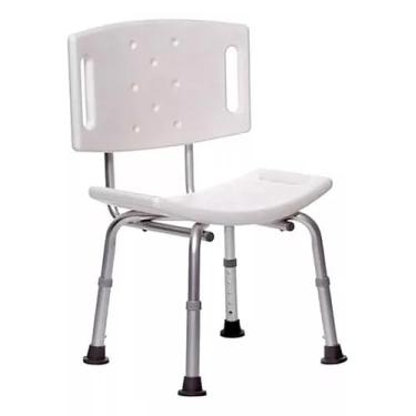Imagem de Genérico S.upermedy Banqueta De Banho Com Encosto Branco 100kg