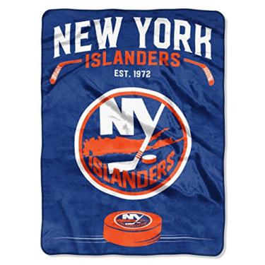 Imagem de Cobertor Raschel do Noroeste da NHL New York Islanders, 152,4 x 203,2 cm, inspirado