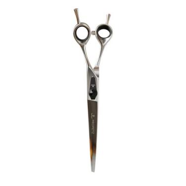 Imagem de Tesoura Para Tosa Profissional Curva Chrome 440c 7.5 Premium - Propetz