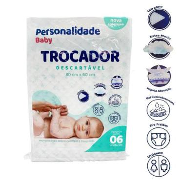 Imagem de Lençol Absorvente Para Desfralde Personalidade 80x60cm C/6un