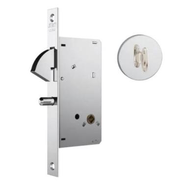 Imagem de Fechadura Para Porta De Correr Banheiro 950 Stam, Polido