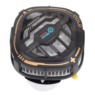 Imagem de Refrigerador de Telefone Celular Abs Liga de Alumínio Radiador de Celular 5000rpm Ventilador de Refrigeração de Telefone Semicondutor de Alta Velocidade para Gráficos de Jogos de