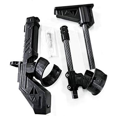 Imagem de HUAYUWA Magnetic VR Handle Bracket Holder Compatible with Quest 3S / Quest 3 / Quest 2 / Quest 1 / Rift S, VR Gamepad Controller Shooting Stand Lightweight Game Stabilizer (For Quest 2)