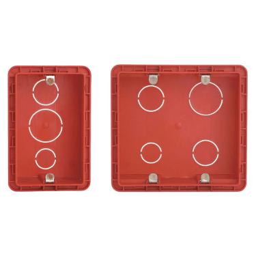 Imagem de Caixa PVC Embutir Vermelha - Legrand | 2x4"  Ref. 689014