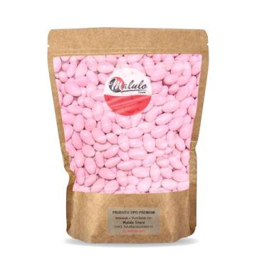 Imagem de Amêndoas Confeitadas Brancas Importadas 100g - Amêndoas Conf. Candy Sh