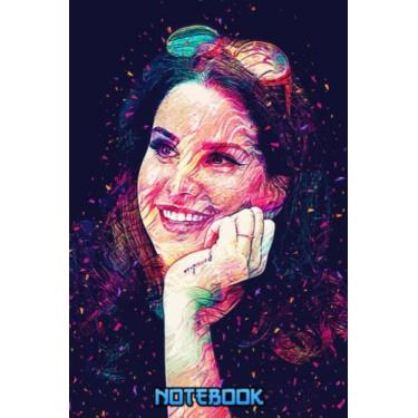 Imagem de Notebook : Lana Del Rey Notebook Lined Page Gift Book for Writing, Thankgiving Notebook for Fans #594