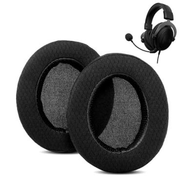 Imagem de ACCOUTA Almofadas de ouvido compatíveis com HyperX Cloud 2 / Cloud Alpha/Turtle Beach Stealth 400 600 / ATH M50X M40X Fones de ouvido de substituição