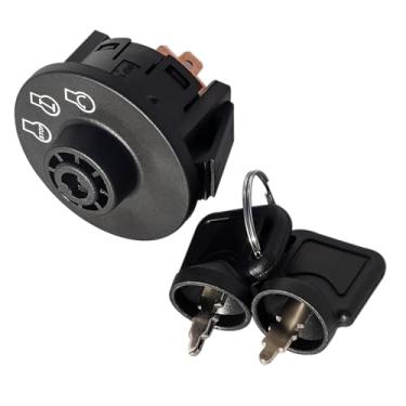Imagem de Kit de interruptor de ignição para ExMark Toro serve para Z Master, Time Cutter SS & ZS Series, Titan, Lazer Z, Quest & Next Mowers substitui #117-2221 137-4100 (2 chaves, 5 terminais)