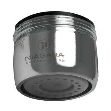 Imagem de Niagara Conservation N3205N-Pc-Tu 1-Spray 0,5 Gpm .94-In. Aerador de Torneira de Pulverização de Agulha de Compensação de Pressão Cromado, Pacote com 6, Aerador de Pia de Banheiro (Padrão, Cromo)