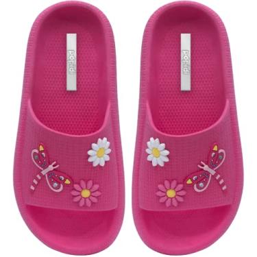 Imagem de Chinelo Infantil Feminino Nº 25 ao 36 Sandália Moda Estilo Nuvem 12.50 (Rosa Pink, BR, Criança de 4 a 8 anos, Numérico, 32)