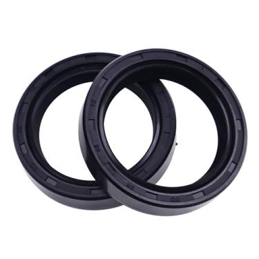 Imagem de DVPARTS Novo selo de óleo de garfo dianteiro 2X 44009-024 compatível com Kawasaki z1 z1r h2 h1 kz kz1000 kz900 kz750 kz650 kl250 kdx175 kh500 kx400 kx250 kx12250 5