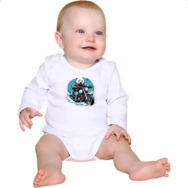 Imagem de Body intantil Urso Polar Motoqueiro Radical - Alearts, P