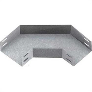 Imagem de Curva Para Eletrocalha Horizontal Lisa Sem Virola Perfil Lider 90O 50 