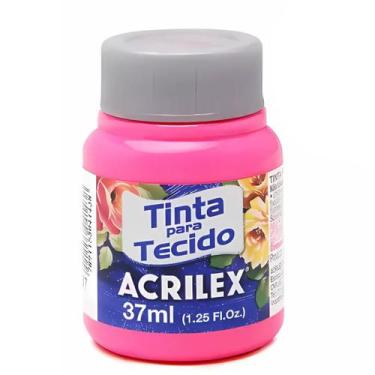 Imagem de Tinta Para Tecido Acrilex Fosca 37ml Escolha a Cor, 537 - ROSA