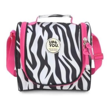Imagem de Lancheira Térmica Juvenil Zebrinha Preta Up4you Original