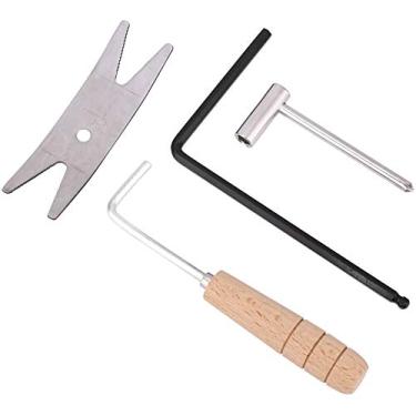 Imagem de 4pcs Guitarra Elétrica Representante de Ferramentas de Metal Maça