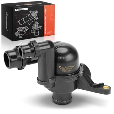 Imagem de A-Premium Conjunto de carcaça do termostato de arrefecimento do motor compatível com Land Rover Freelander 2002 2003 2004 2005, 2,5L