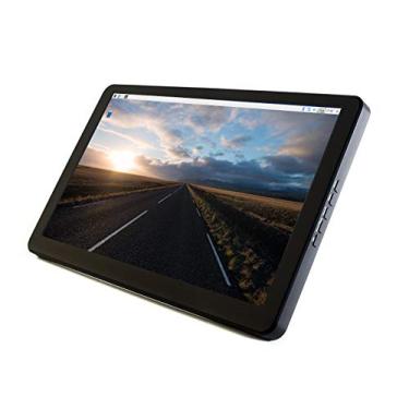 Imagem de Waveshare 15,6 polegadas HDMI LCD (H) (com capa) 1920 x 1080 resolução de hardware IPS tela sensível ao toque com capa de vidro temperado, suporta vários sistemas mini PCs Raspberry Pi BB preto etc.