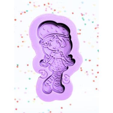 Imagem de F1862 molde de silicone menina fruta confeitaria biscuit - Confeitaria