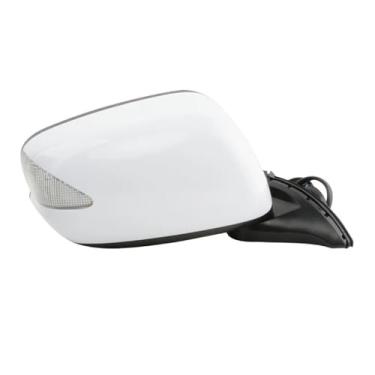 Imagem de Conjunto de espelho retrovisor de 7 pinos com lâmpada de seta LED dobrável elétrica, espelho lateral do carro, compatível com HONDA FIT JAZZ 2009-2014 GE6 GE8(Right Side(7-PINS))