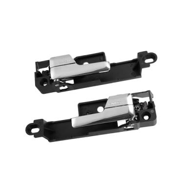 Imagem de REPAIROCK 1 par de maçaneta interna da porta dianteira esquerda direita 6E5Z5422601-A 6E5Z5422600-AA substituições para Ford Fusion 2006-2012 para peças de reposição automotiva Mercury Milan 2006-2011