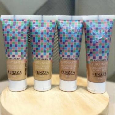 Imagem de Base Líquida efeito matte da Fenzza Make Up, Bege Médio