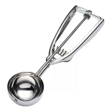 Imagem de Colher Extratora De Sorvete 23x6cm C/ejetor Manual Clink Ck4445