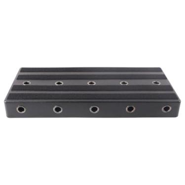 Imagem de Dynwave Pedal de Guitarra com Efeito, Suporte para Pedalboard de Baixo, Cabo para Acessórios, Preto