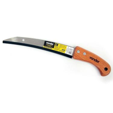 Imagem de Serrote De Poda Pesada Vonder Curvo 12" 45cm Cabo De Madeira