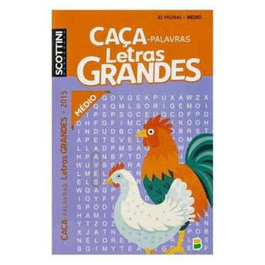 Imagem de Scottini Caça-Palavras Letras Grandes (32P) N.2015 (Médio)