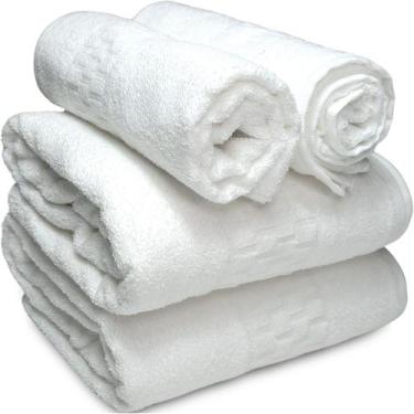 Imagem de Jogo de Banho Hotel Madri Teka Profiline 440g/m2 Hotelaria Pousada Lav