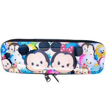 Imagem de Estojo Metal Mickey Minnie Tsum Tsum 6x3.5x19cm Disney